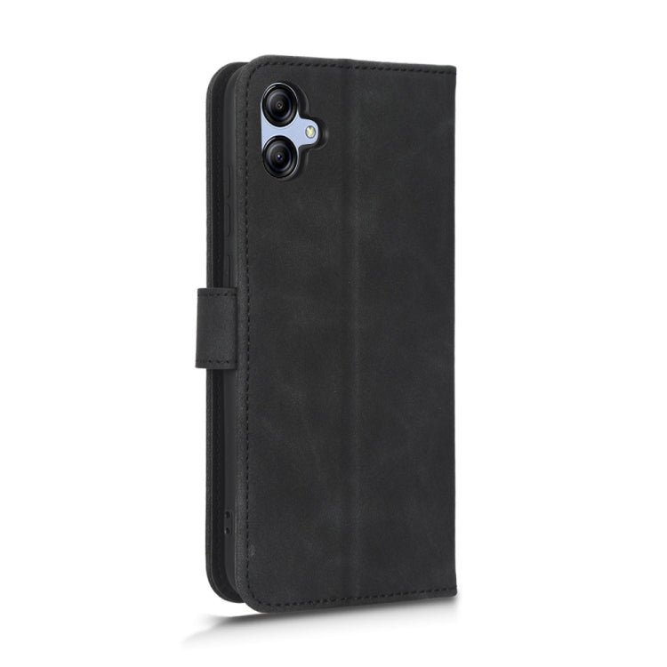 For Samsung Galaxy A04e Skin Feel Magnetic Flip Leather Phone Case