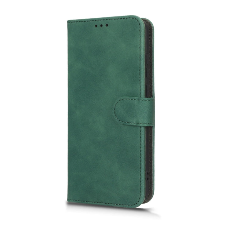 For Samsung Galaxy A04e Skin Feel Magnetic Flip Leather Phone Case