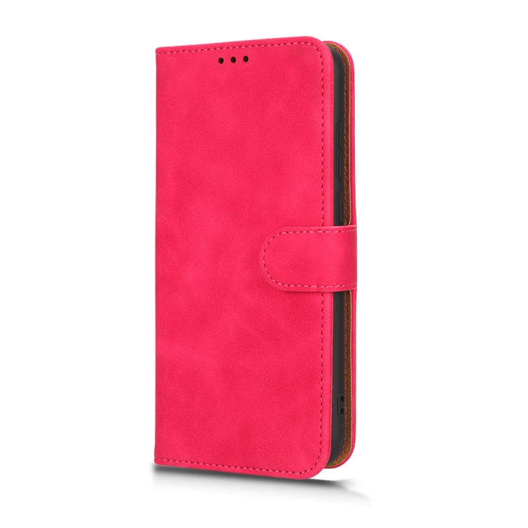 For Samsung Galaxy A04e Skin Feel Magnetic Flip Leather Phone Case