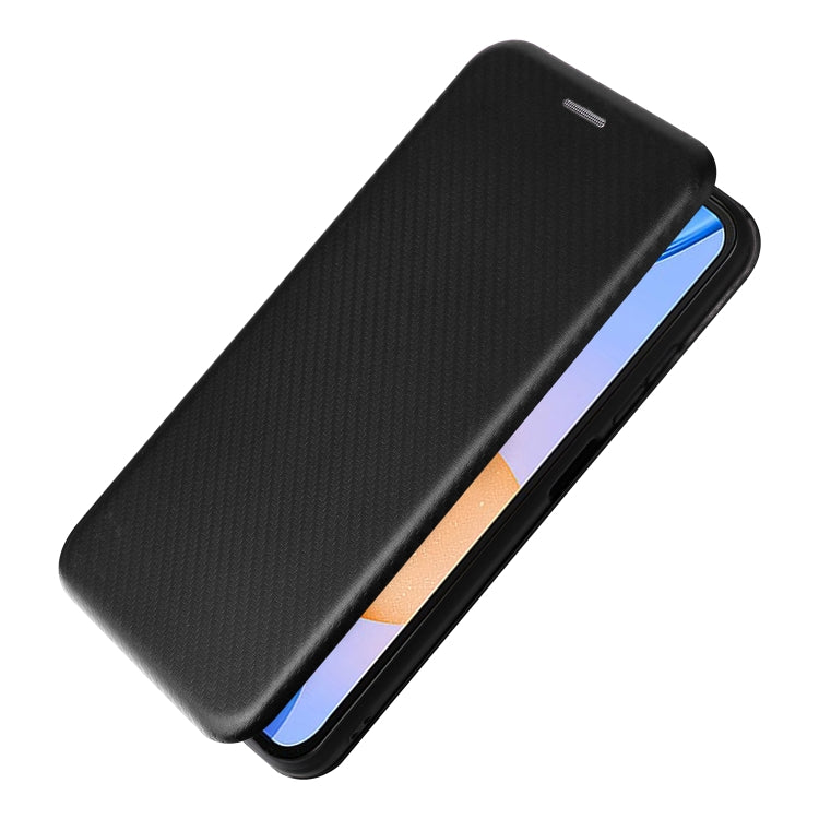 For Xiaomi Redmi 11 Prime 4G Carbon Fiber Texture Flip Leather Phone Case