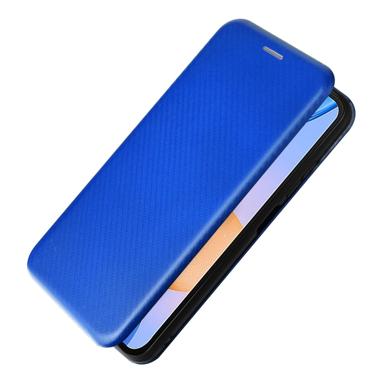 For Xiaomi Redmi 11 Prime 4G Carbon Fiber Texture Flip Leather Phone Case