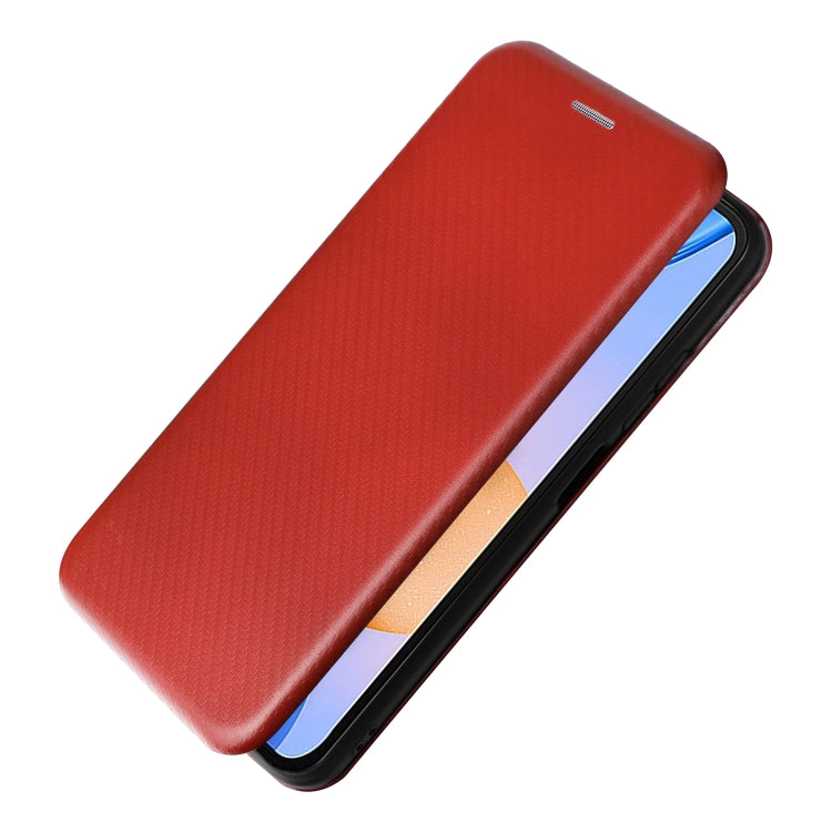 For Xiaomi Redmi 11 Prime 4G Carbon Fiber Texture Flip Leather Phone Case