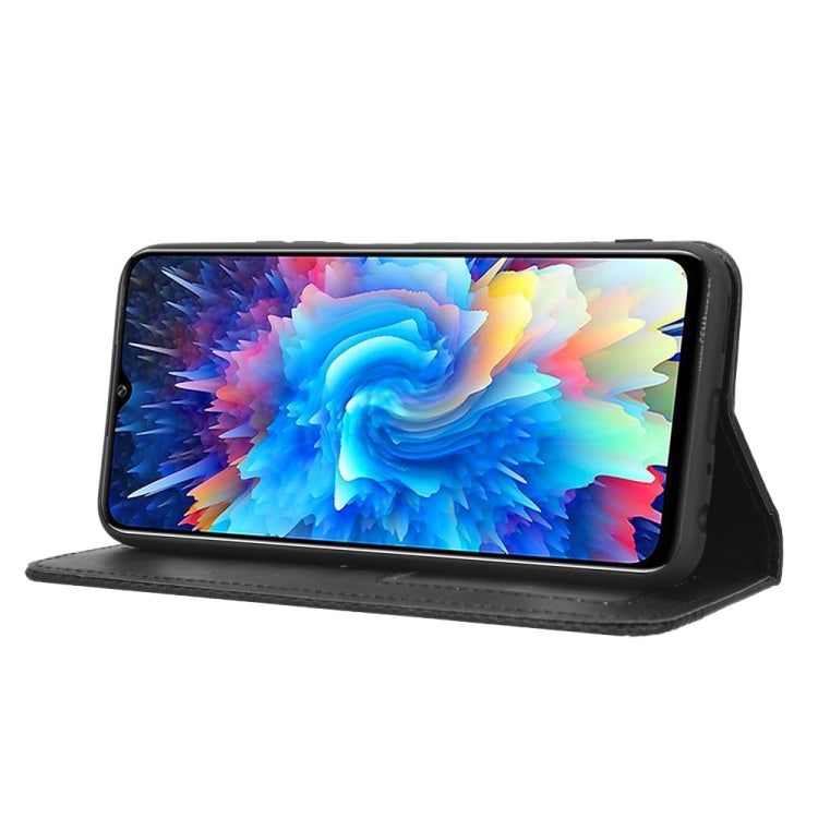 For Infinix Hot 20 5G X666B Magnetic Buckle Retro Texture Leather Phone Case