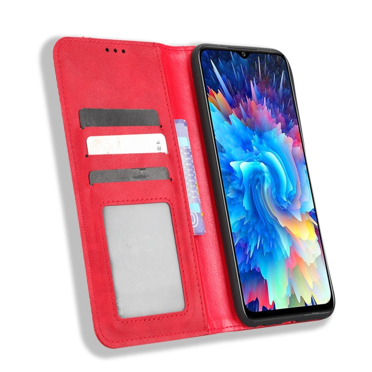 For Infinix Hot 20 5G X666B Magnetic Buckle Retro Texture Leather Phone Case