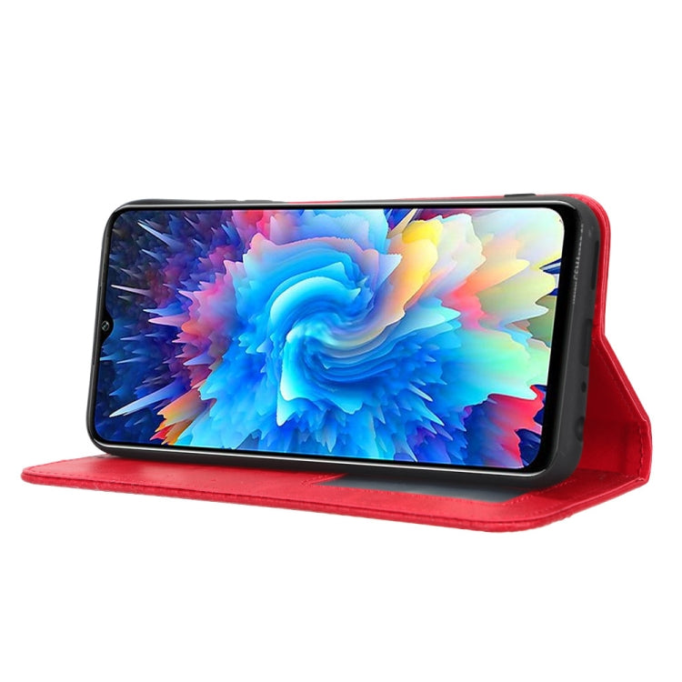 For Infinix Hot 20 5G X666B Magnetic Buckle Retro Texture Leather Phone Case