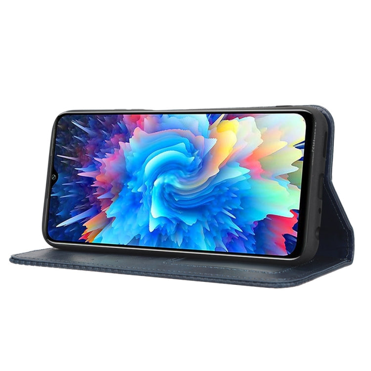 For Infinix Hot 20 5G X666B Magnetic Buckle Retro Texture Leather Phone Case