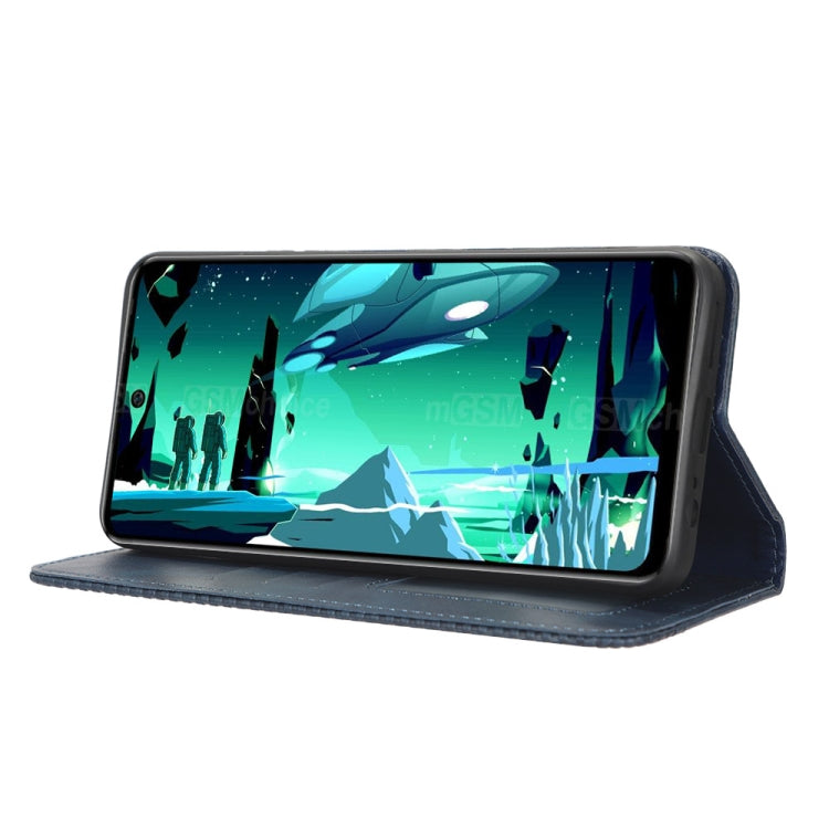 For Infinix Hot 20S X6827 Magnetic Buckle Retro Texture Leather Phone Case