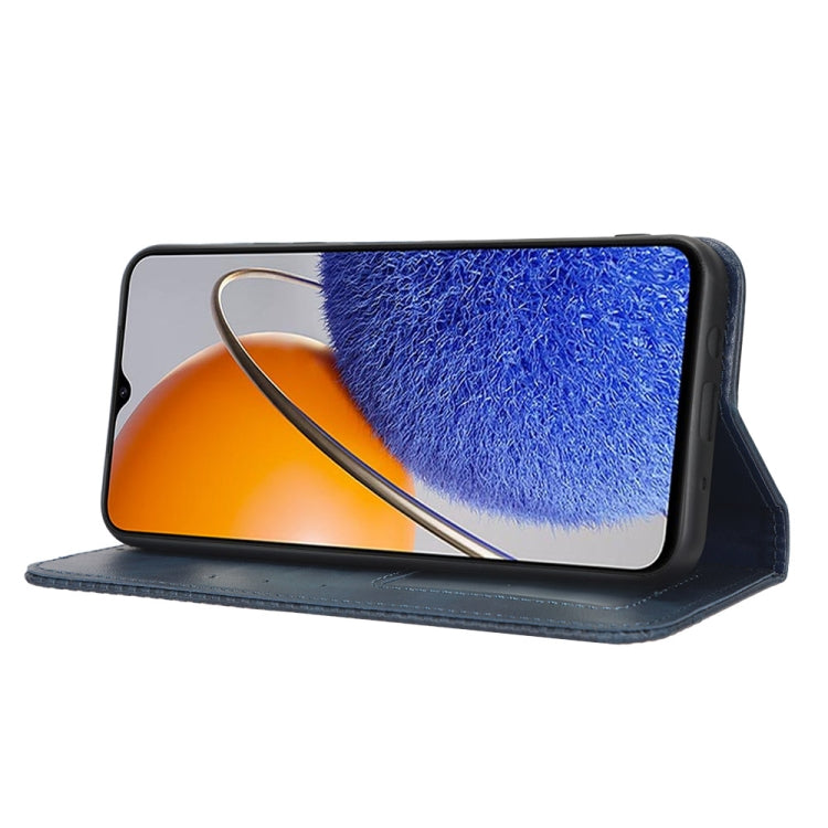 For Huawei nova Y61 Magnetic Buckle Retro Texture Leather Phone Case