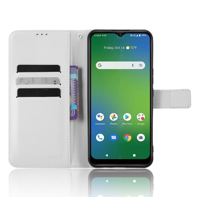 For Cricket Innovate E 5G Diamond Texture Leather Phone Case