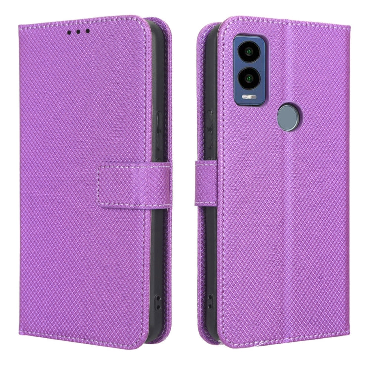 For Cricket Innovate E 5G Diamond Texture Leather Phone Case