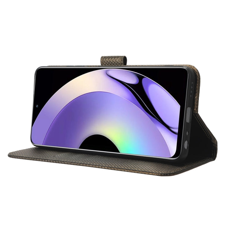 For Realme 10 4G Diamond Texture Leather Phone Case