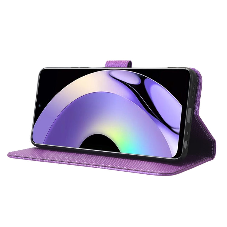 For Realme 10 Pro Diamond Texture Leather Phone Case