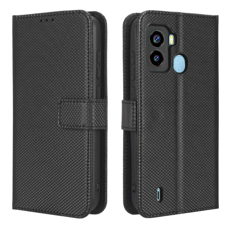 For Tecno Pop 6 BE7 Diamond Texture Leather Phone Case