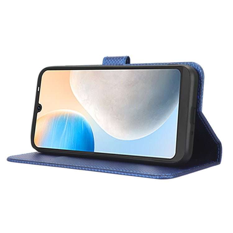 For Tecno Pop 6 BE7 Diamond Texture Leather Phone Case