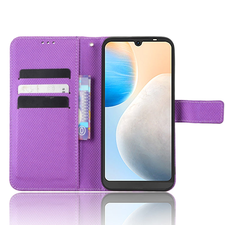 For Tecno Pop 6 BE7 Diamond Texture Leather Phone Case