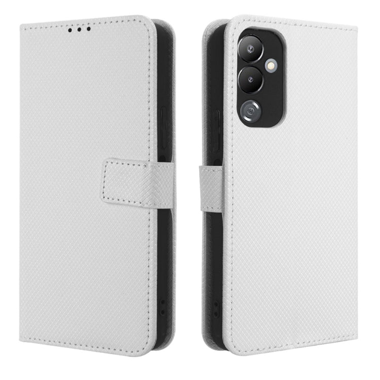 For Tecno Pova 4 Diamond Texture Leather Phone Case