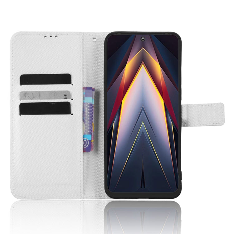For Tecno Pova 4 Diamond Texture Leather Phone Case