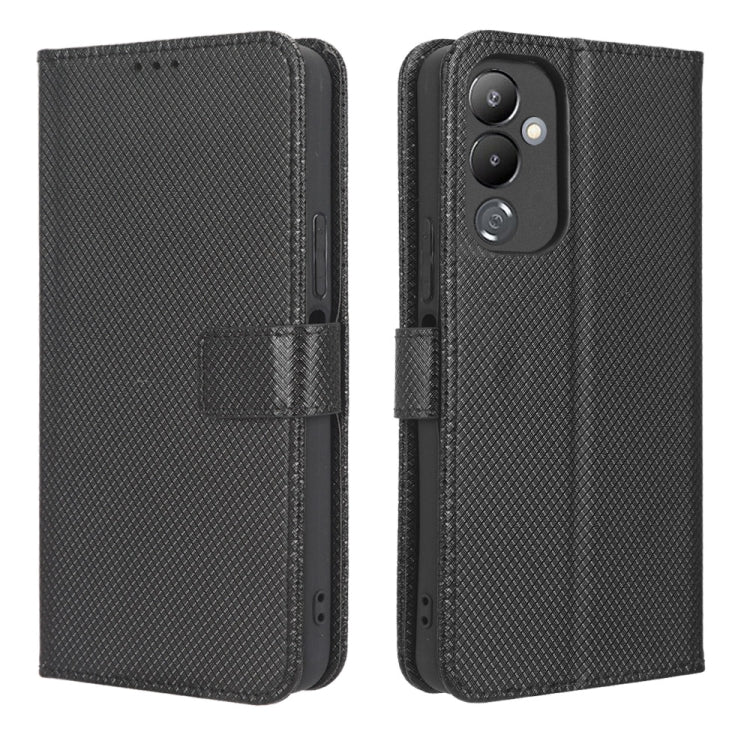 For Tecno Pova 4 Diamond Texture Leather Phone Case