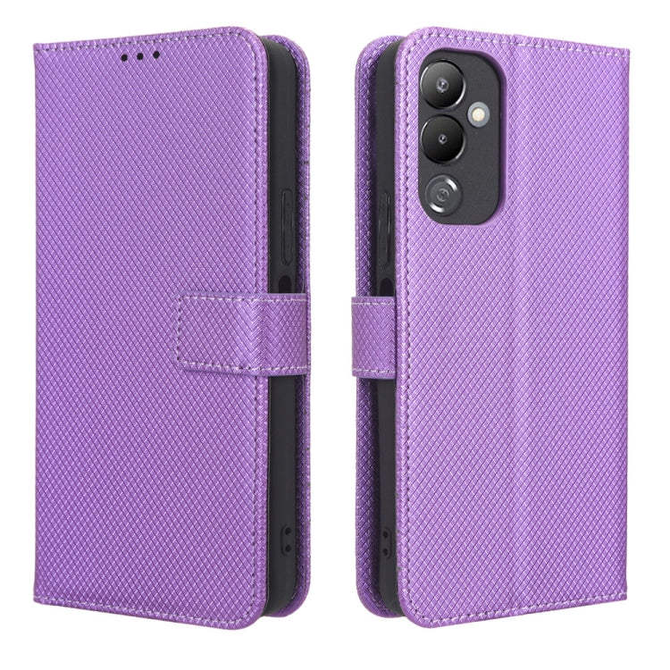 For Tecno Pova 4 Diamond Texture Leather Phone Case