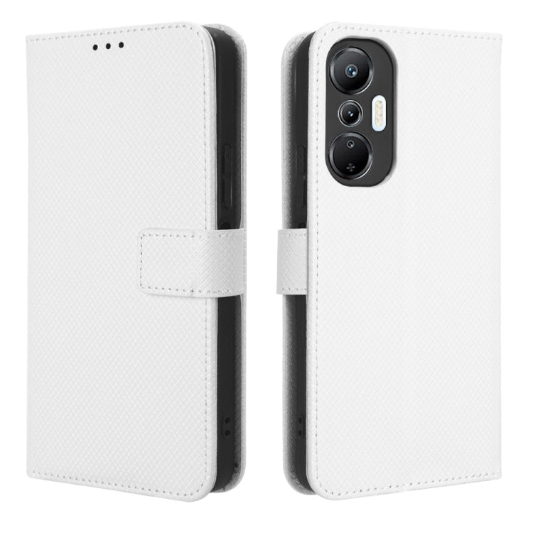 For Infinix Hot 20S X6827 Diamond Texture Leather Phone Case