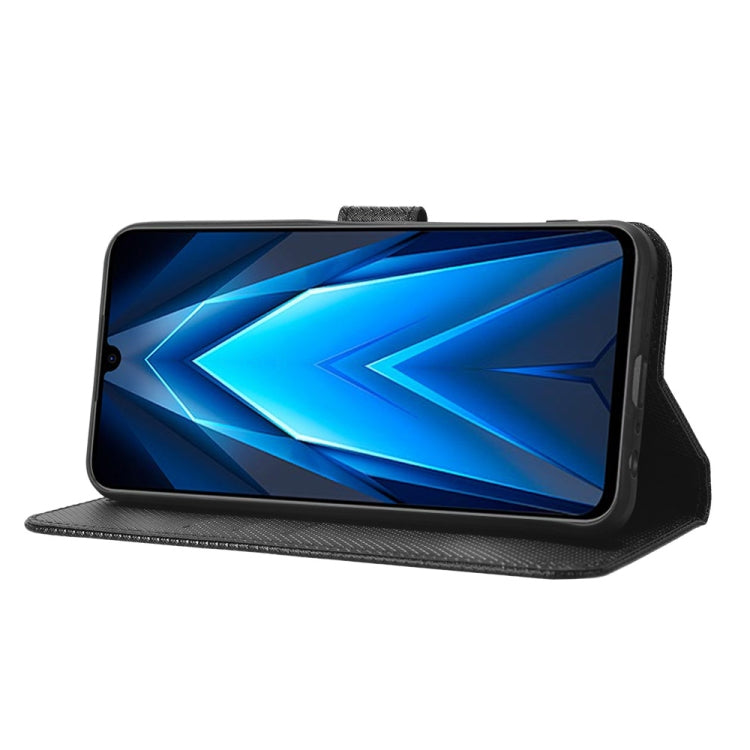 For Tecno Pova 4 Pro Diamond Texture Leather Phone Case