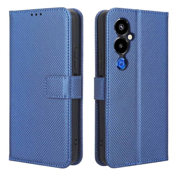 For Tecno Pova 4 Pro Diamond Texture Leather Phone Case