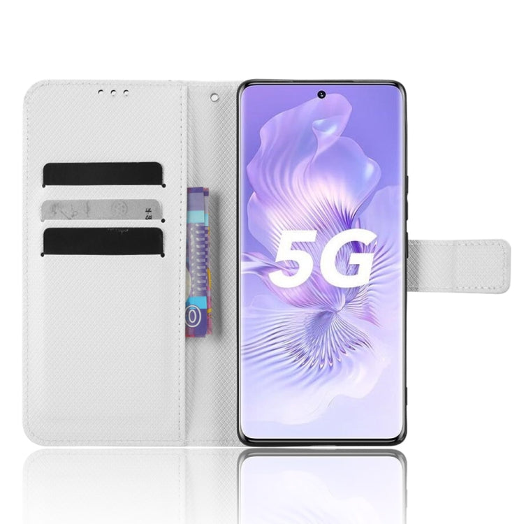 For Honor 80 5G Diamond Texture Leather Phone Case