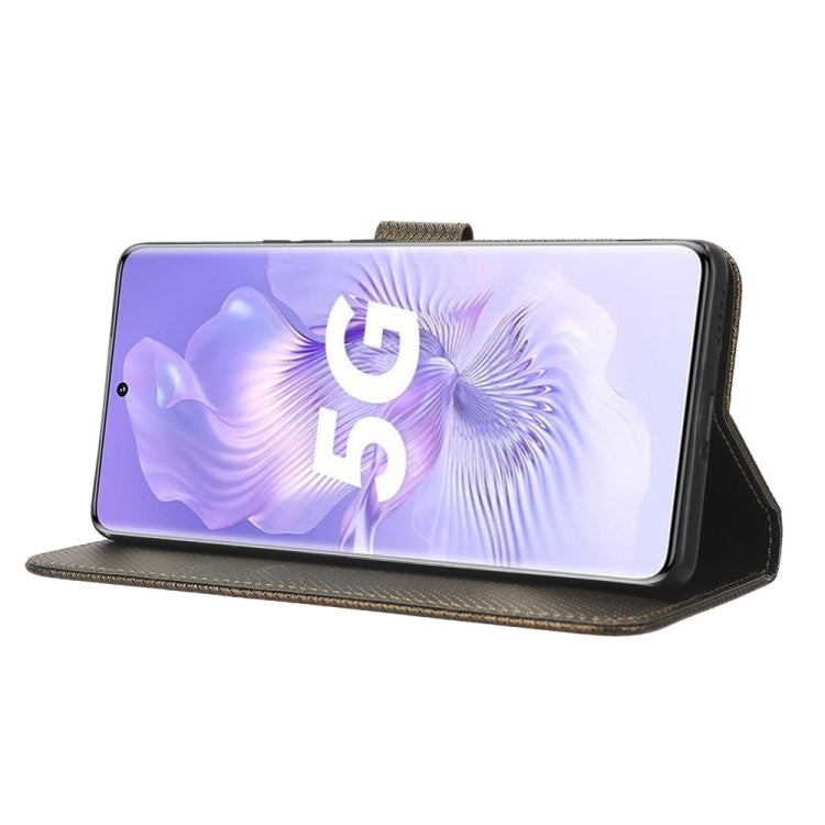 For Honor 80 5G Diamond Texture Leather Phone Case