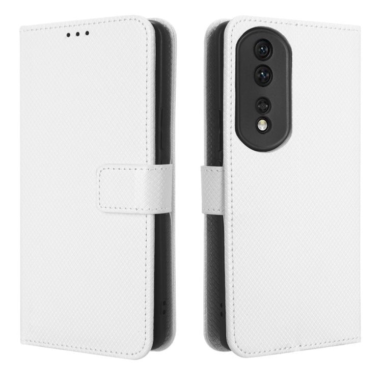For Honor 80 Pro 5G Diamond Texture Leather Phone Case