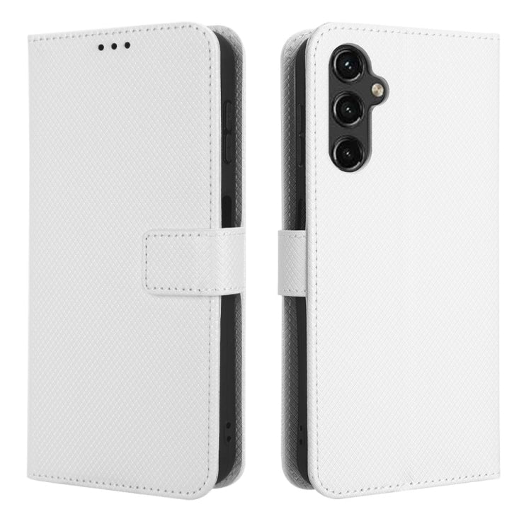 For Samsung Galaxy A14 5G Diamond Texture Leather Phone Case
