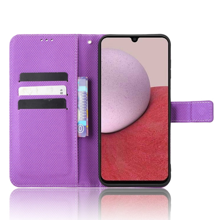 For Samsung Galaxy A14 5G Diamond Texture Leather Phone Case