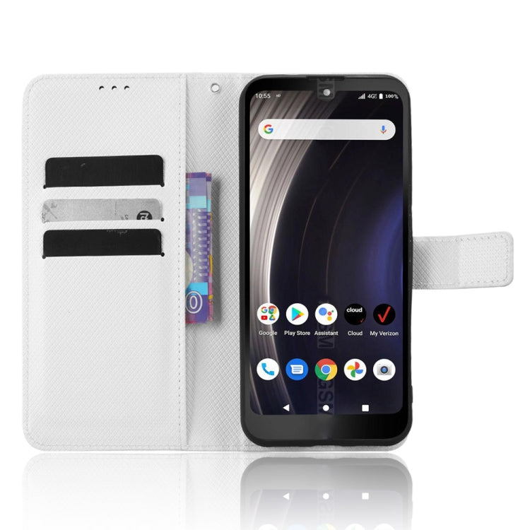 For Orbic JOY RC608L Diamond Texture Leather Phone Case