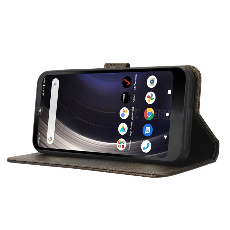 For Orbic JOY RC608L Diamond Texture Leather Phone Case