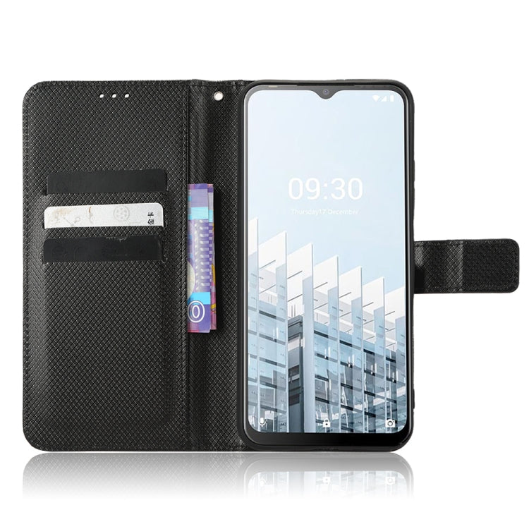 For Tecno Pop 6 Pro BE8 Diamond Texture Leather Phone Case