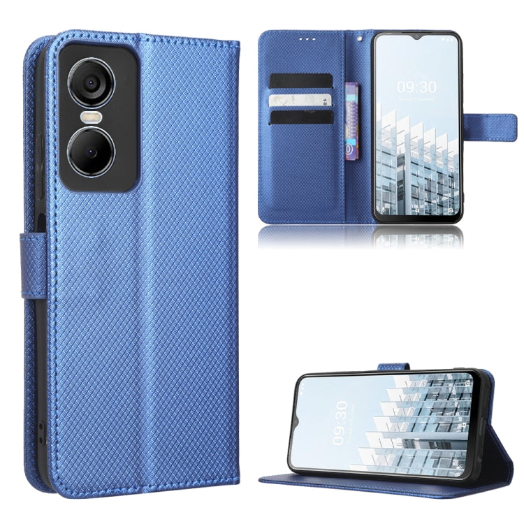 For Tecno Pop 6 Pro BE8 Diamond Texture Leather Phone Case