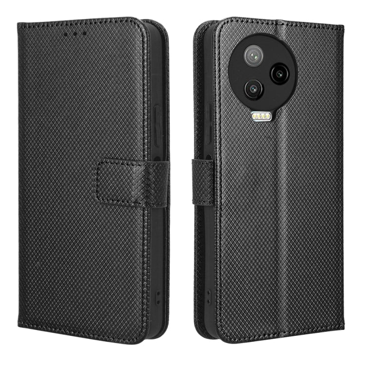 For Infinix Note 12 Pro 4G X676B Diamond Texture Leather Phone Case