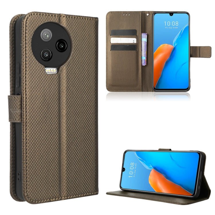 For Infinix Note 12 Pro 4G X676B Diamond Texture Leather Phone Case