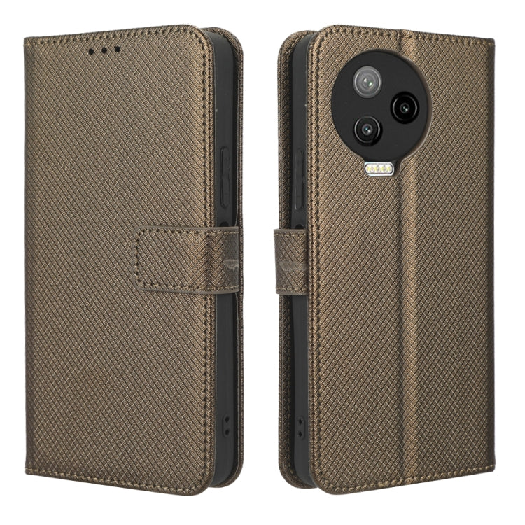 For Infinix Note 12 Pro 4G X676B Diamond Texture Leather Phone Case