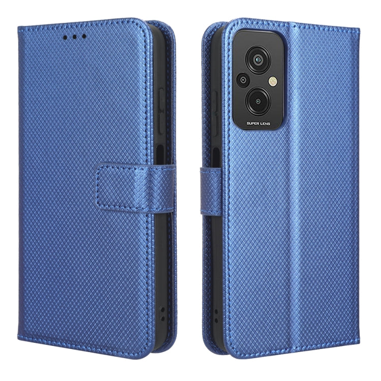 For Xiaomi Redmi 11 Prime 4G Diamond Texture Leather Phone Case