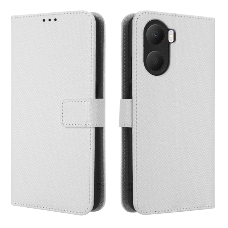 For Honor Play 40 Plus Diamond Texture Leather Phone Case