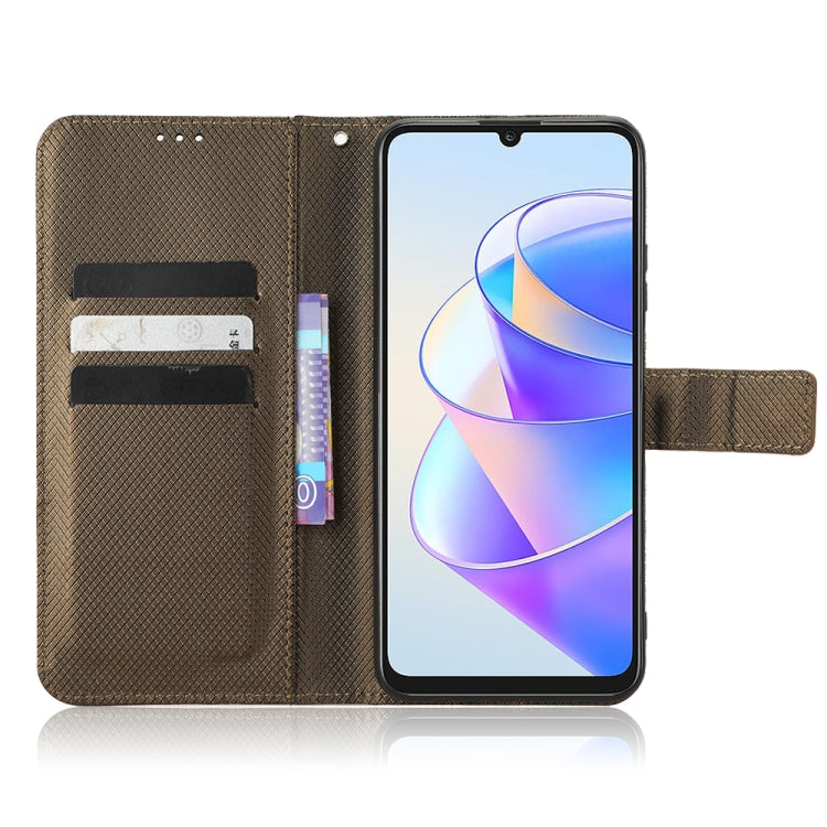 For Honor Play 40 Plus Diamond Texture Leather Phone Case