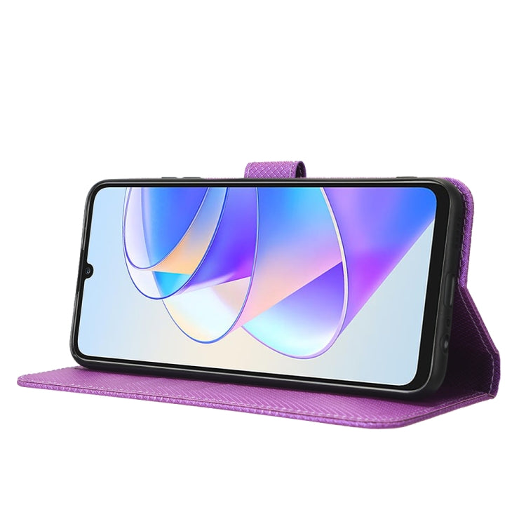 For Honor Play 40 Plus Diamond Texture Leather Phone Case