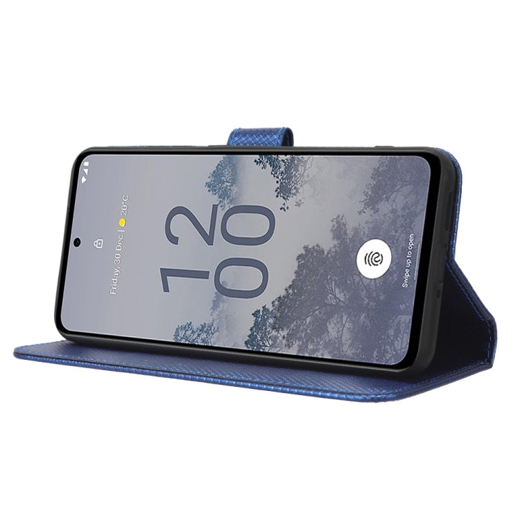 For Nokia X30 5G Diamond Texture Leather Phone Case