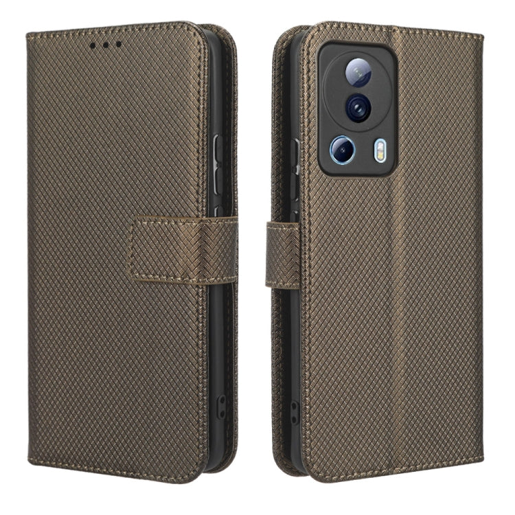 For Xiaomi Civi 2 5G / 12 Lite NE Diamond Texture Leather Phone Case