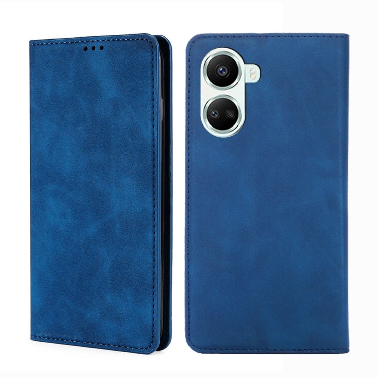 For Huawei nova 10 SE Skin Feel Magnetic Horizontal Flip Leather Phone Case