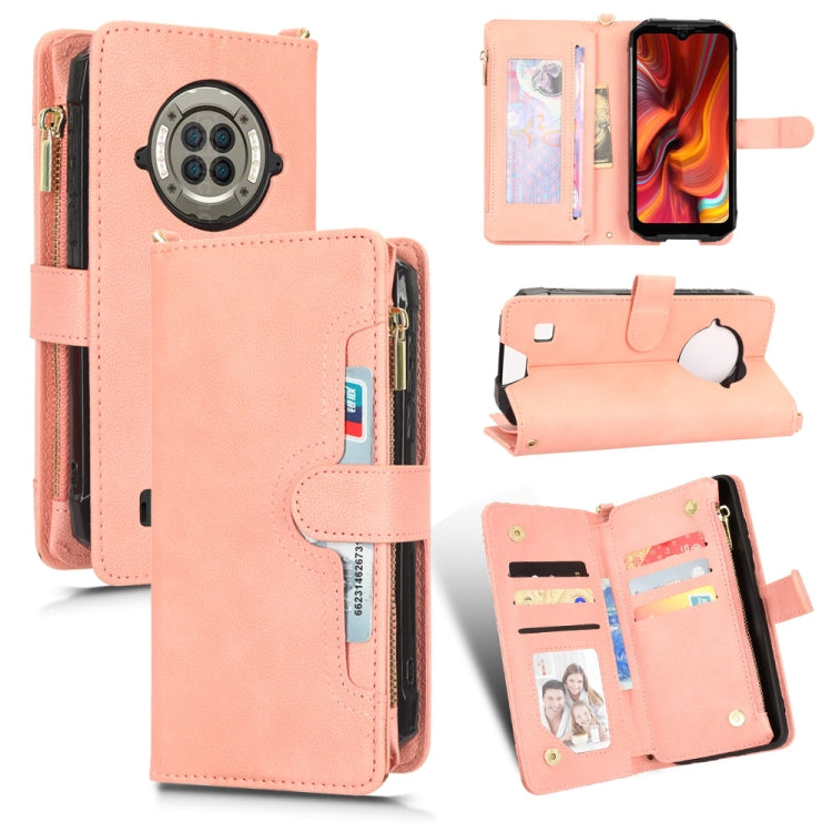 For Doogee S96 Pro Litchi Texture Zipper Leather Phone Case