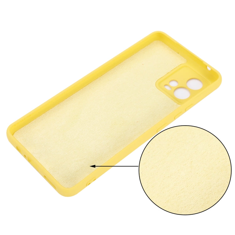 For Motorola Moto G72 Pure Color Liquid Silicone Shockproof Full Coverage Phone Case