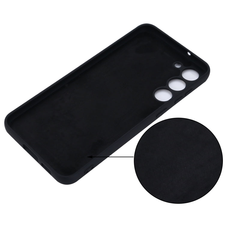 For Samsung Galaxy S23+ 5G Pure Color Liquid Silicone Shockproof Full Coverage Phone Case