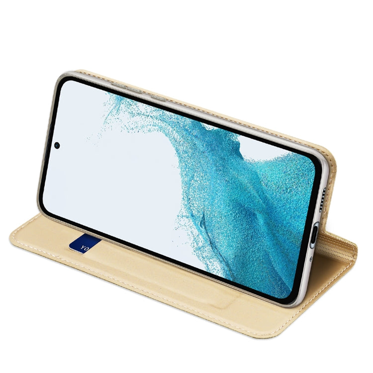 For Samsung Galaxy A54 5G DUX DUCIS Skin Pro Series Flip Leather Phone Case