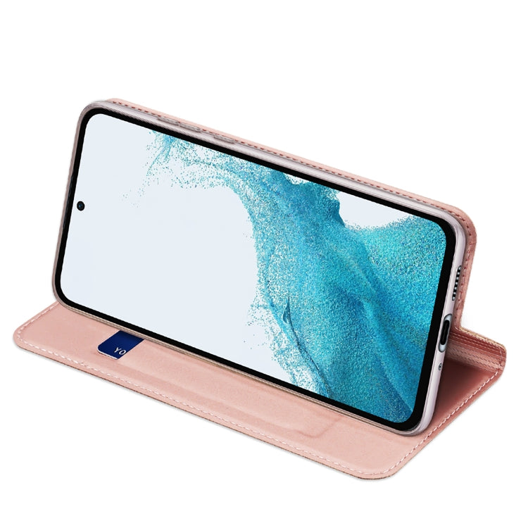 For Samsung Galaxy A54 5G DUX DUCIS Skin Pro Series Flip Leather Phone Case